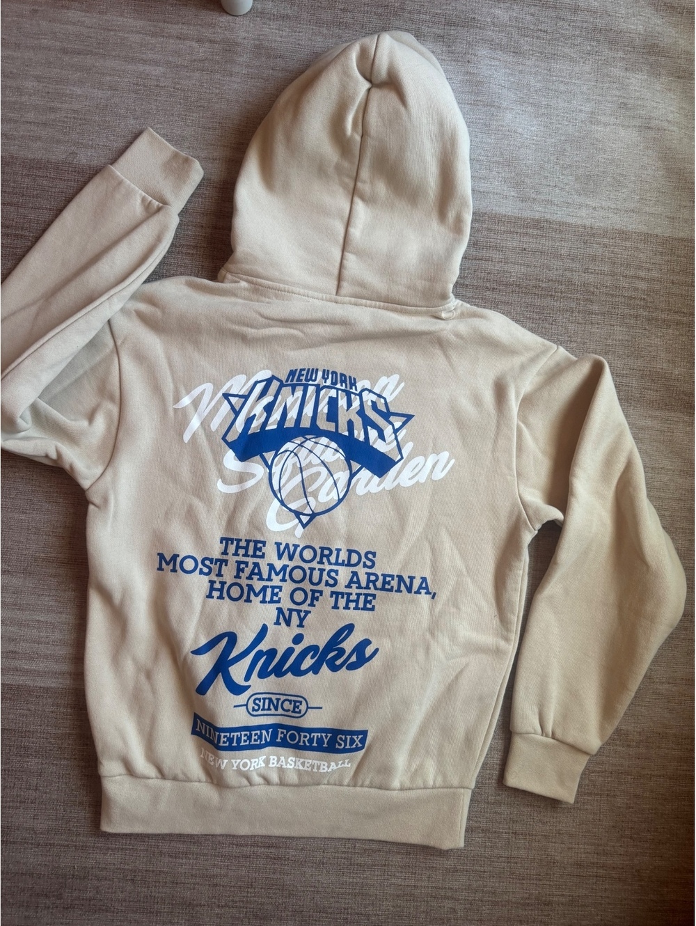 NY Knicks Championship Hoodie in XS-S The Wild Collective